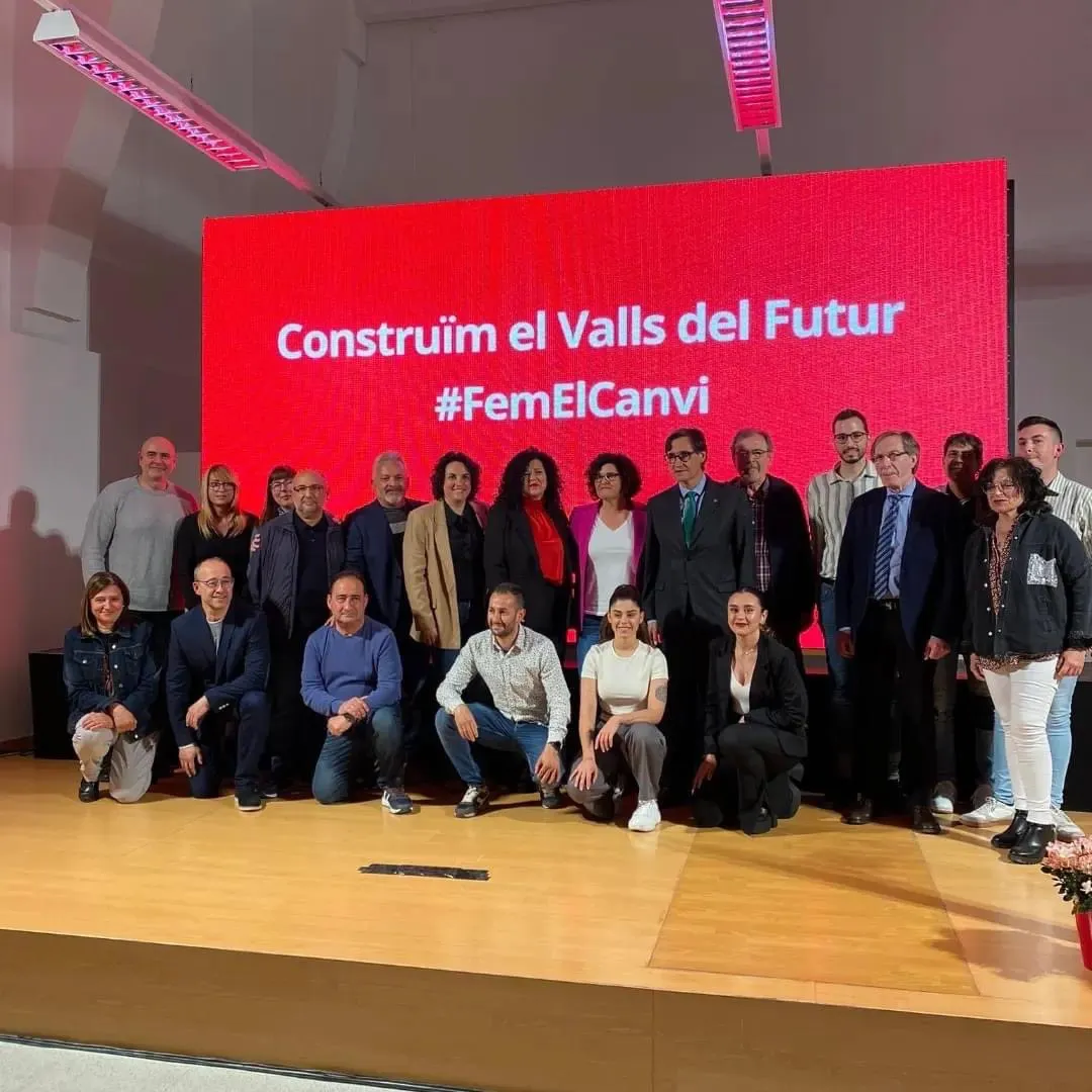 El PSC dona a conèixer la candidatura del 28-M