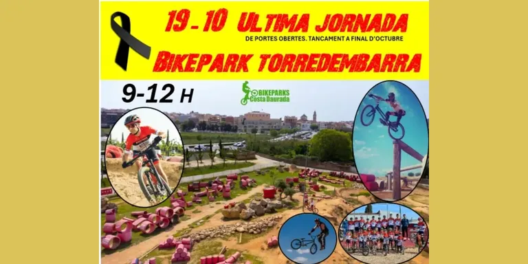 El Bikepark s'acomiada de Torredembarra amb una jornada de portes obertes aquest dissabte