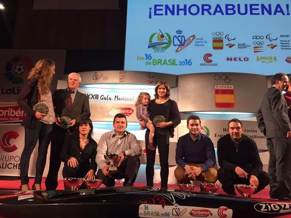 El piragüisme urgellenc, premiat a la Gala Nacional