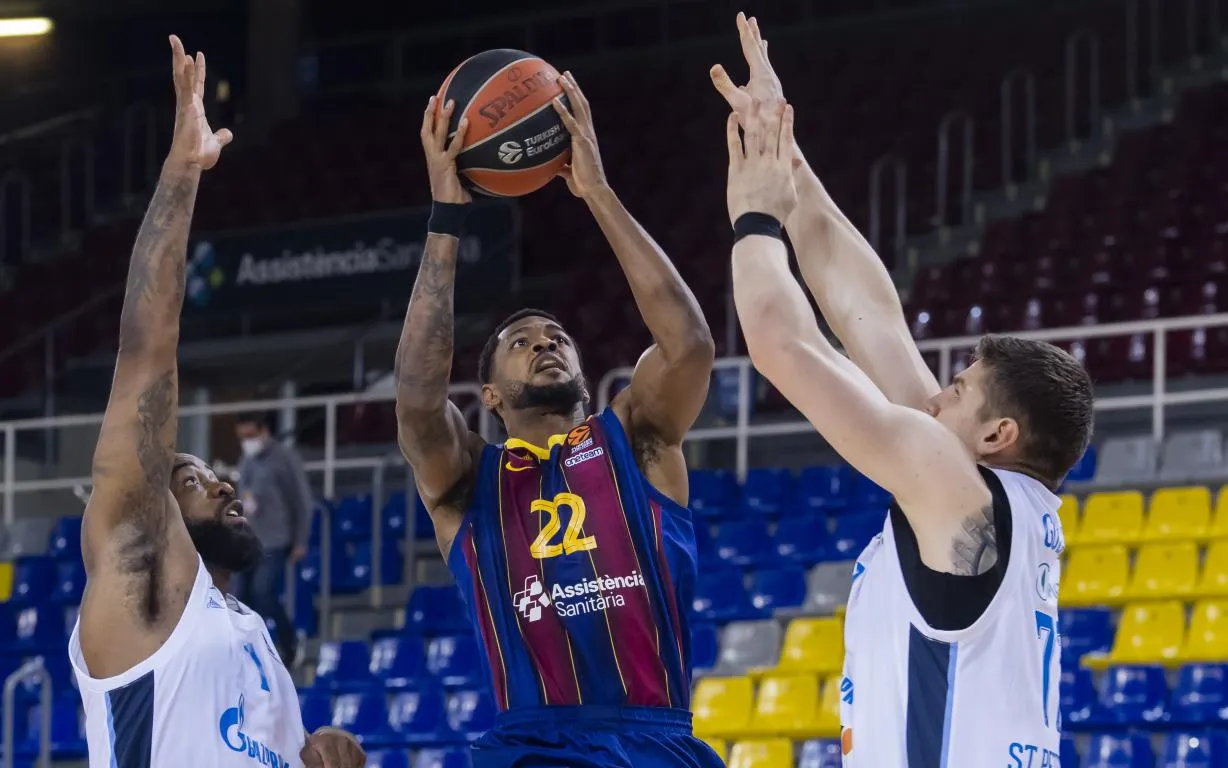 El Barça cau davant el Zenit al primer partit del playoff (74-76)