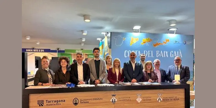 Altafulla torna de Navartur amb nous lligams amb agents turístics i havent esgotat, gairebé, el material promocional