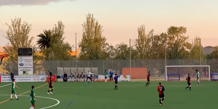 Victòria important del primer equip del CF Arenys davant La Mataronesa