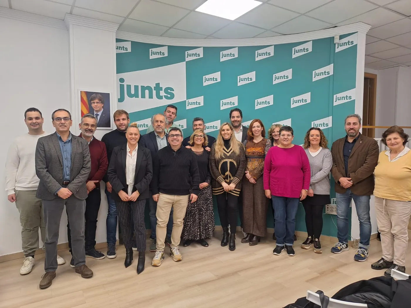 <strong>Les agrupacions comarcals de Junts al Solsonès, Bages, Berguedà i Baix Llobregat reivindiquen millores a la C-55 i la C-16 per tenir una bona connexió amb la capital del país</strong>