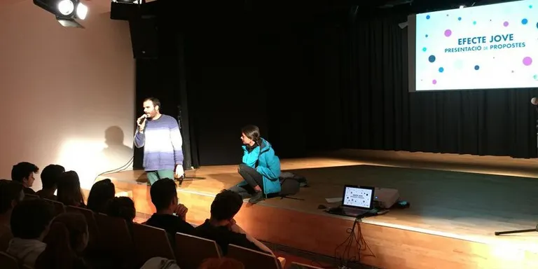 ‘Obre els ulls’ i ‘Sense nom’, els projectes guanyadors de l’Efecte Jove 2017