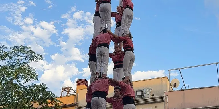 La Colla Vella porta el 4de9 amb folre a Vila-seca