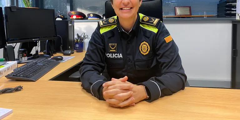 Raquel López, primera dona en estar al capdavant de la Policia Local de Cambrils