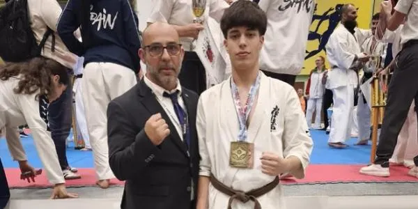 El torrenc Dídac Costalago, nou campió d’Europa de kumite en la categoria de 14-15 anys de -75 kg