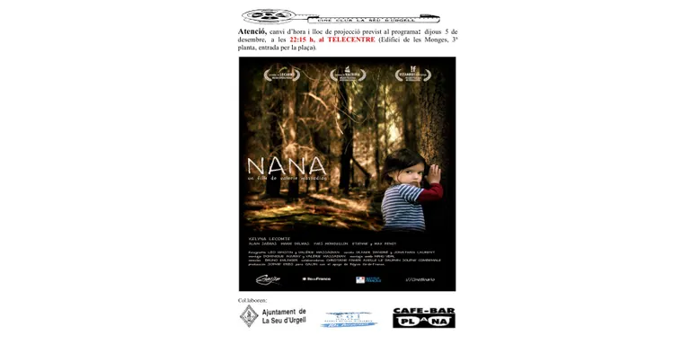 Cineclub de la Seu d'Urgell projecta la pel.lícula francesa 'Nana'