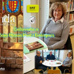 Entrevista a Rosa Maria Prat per la seva darrera novel·la "Elisenda. Reina de la Corona d'Aragó - episode art