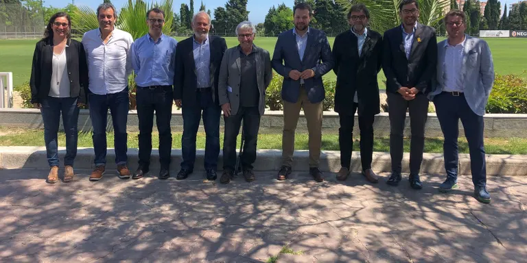 Govern, Federació Catalana d'Esports d'Hivern i estacions d'esquí preparen el calendari de competicions internacionals
