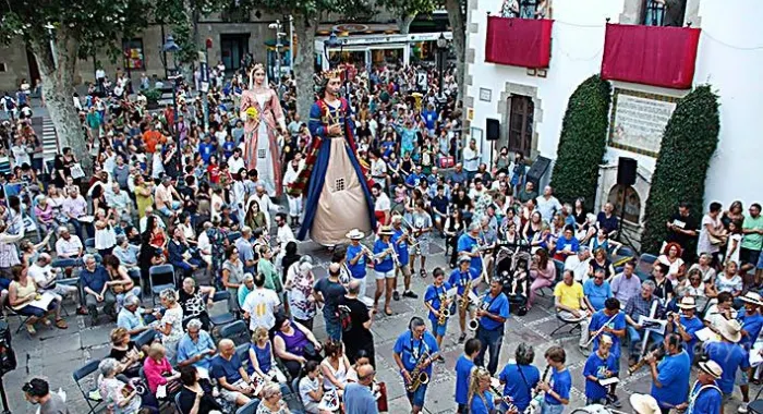 La colla gegantera sempre participa en el pregó tot i que enguany en seran els protagonistes ( Fot