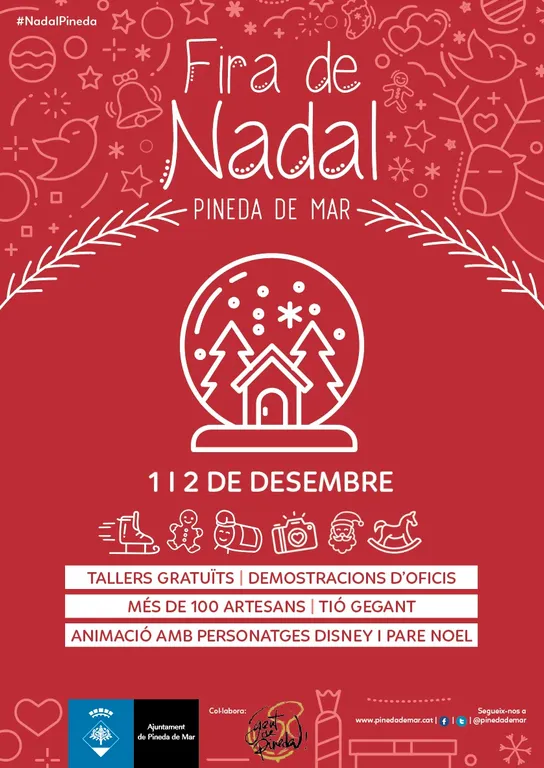 Pineda donarà la benvinguda a les festes de Nadal amb l'encesa de llums