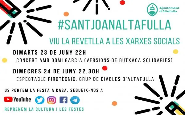 Altafulla es prepara per a un Sant Joan atípic, amb la platja tancada