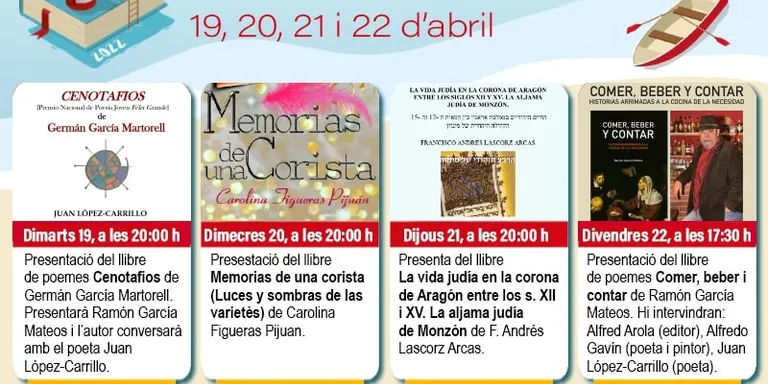 Germán García Martorell i Carolina Figueras, propers protagonistes del programa ‘Dies de llibres’