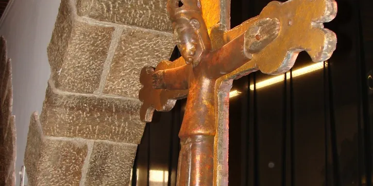 Organyà exposa una rèplica del seu Crist en Majestat