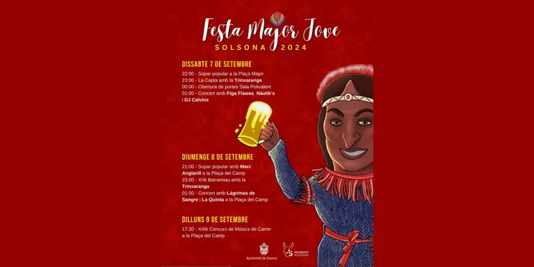Figa Flawas, cap de cartell de la Festa Major Jove de Solsona