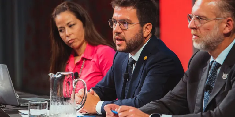 Aragonès defensa a Nova York un "model energètic descentralitzat" i "participatiu" per Catalunya