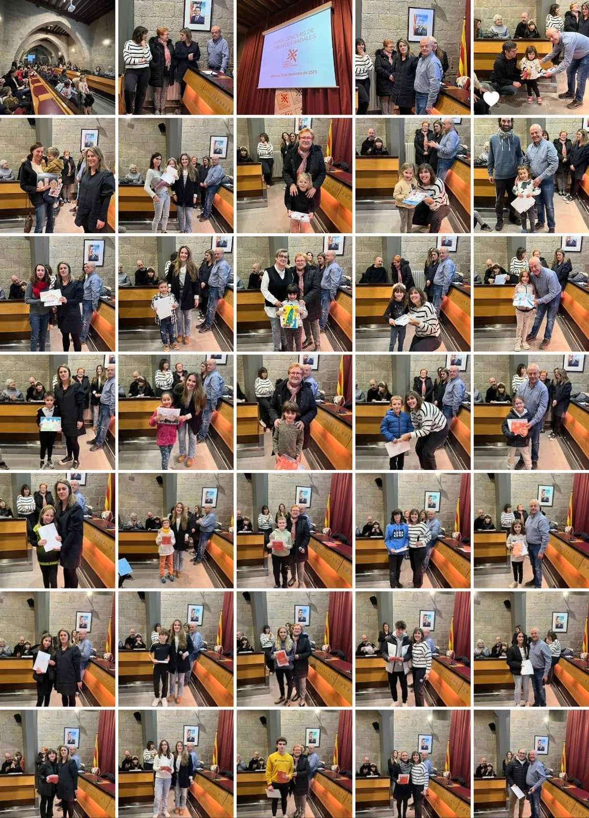 <strong>El Consell Comarcal premia 34 nadales i dibuixos en el seu certamen nadalenc</strong>
