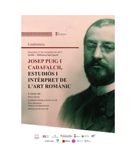 Xerrada sobre Josep Puig i Cadafalch a la Biblioteca Sant Agustí de la Seu