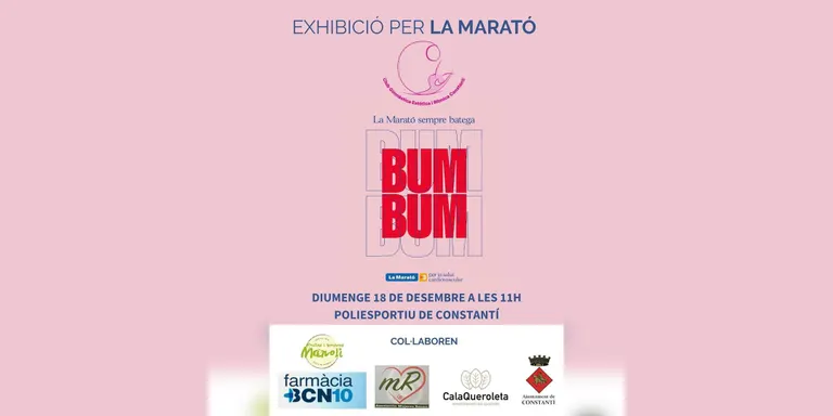 El Club Gimnàstica Estètica i Rítmica de Constantí col·labora amb La Marató amb l’exhibició de Nadal