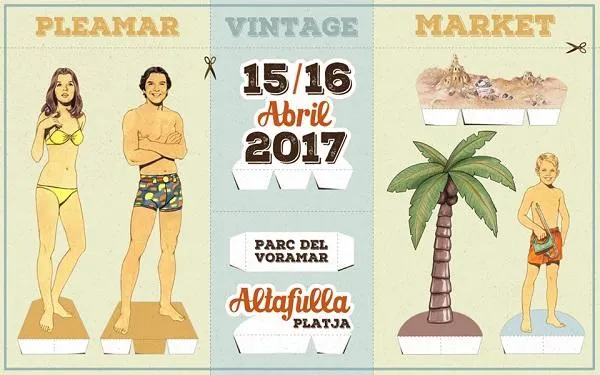 La tercera edició del Pleamar Vintage Market d’Altafulla se celebrarà el 15 i 16 d’abril