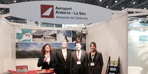 L'Aeroport Andorra-La Seu, present a la fira d'aviació corporativa Ebace