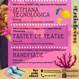 Activitats del Casal de Joves de l'Hospitalet de l'Infant - episode art