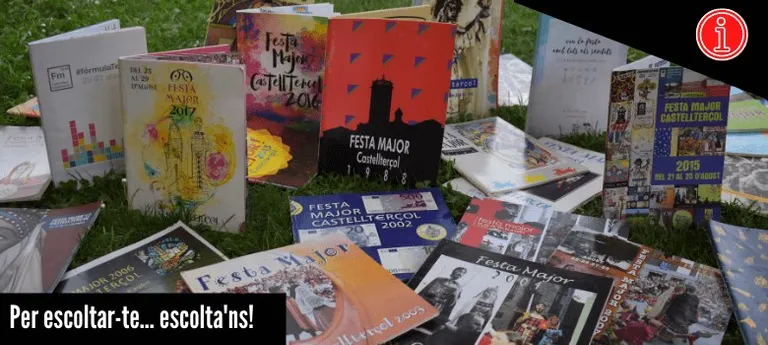 S’obre el període per presentar els articles pel programa de la Festa Major 2021
