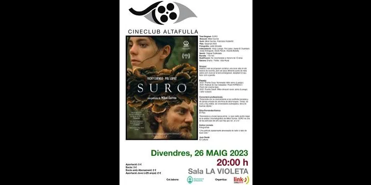 El Cineclub Altafulla Link porta a La Violeta 'Suro', una inquietant visió d'un canvi de vida idíl·lic