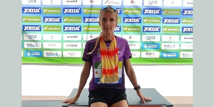 La torrenca Maria José Carabante guanya 4 medalles d’or en el Campionat d’Espanya Màster