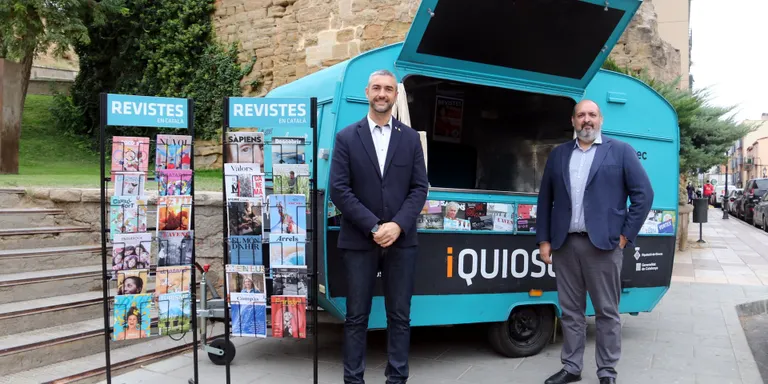La caravana 'iQUIOSC.cat en ruta' promocionarà les revistes en català a l'Alt Urgell i el Pallars Jussà