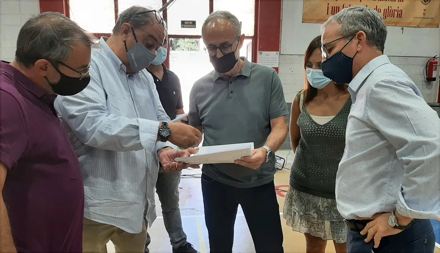 L'Ajuntament de Mollet inverteix 244.000 euros per adequar el Pavelló a la LEB Plata
