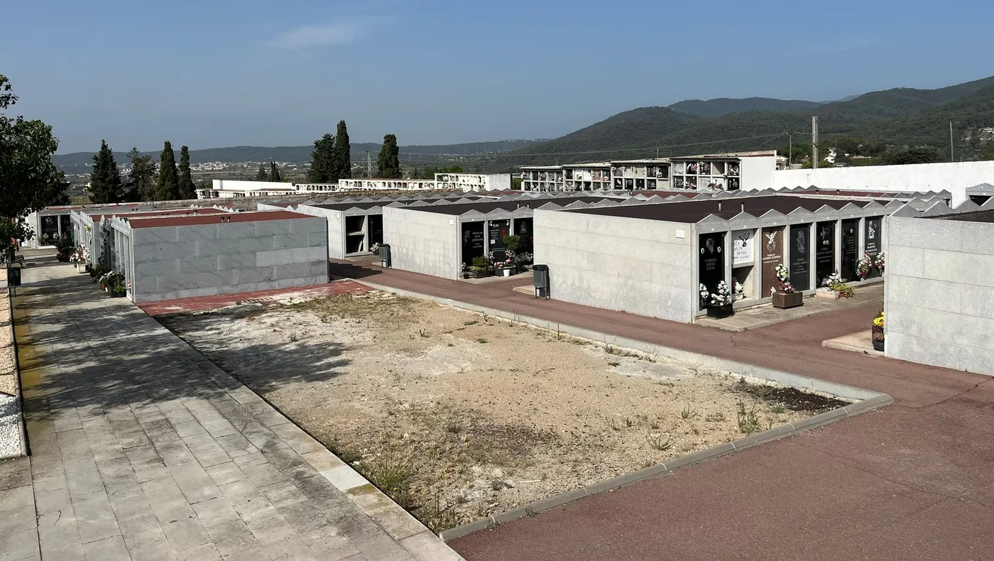 El cementiri municipal s’ampliarà amb una trentena de nínxols nous
