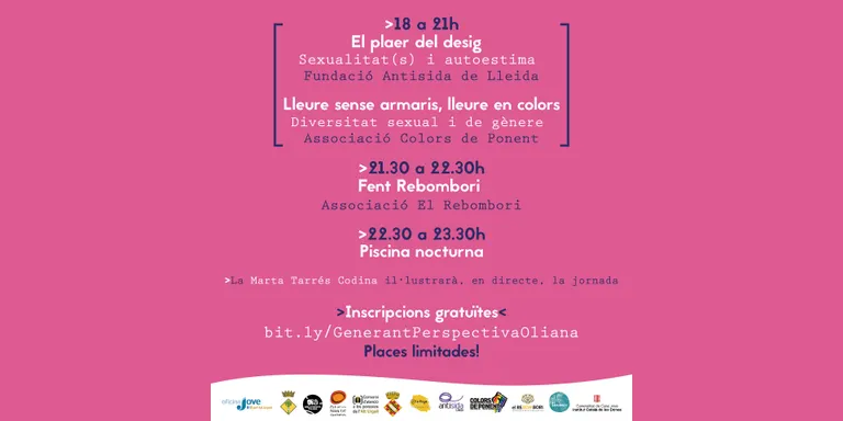 Oliana acollirà una jornada sobre educació sexual feminista en temps de lleure
