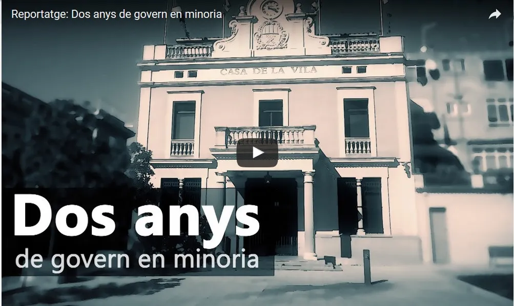 Reportatge: Dos anys de govern en minoria