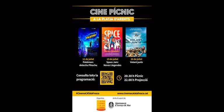 Torna el Cine Pícnic a la platja de la Picòrdia