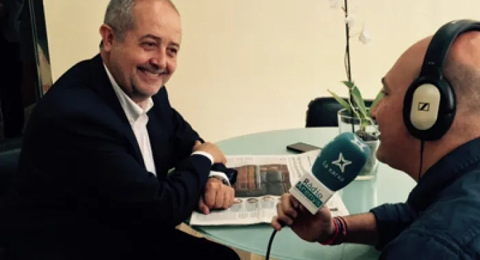 El conseller Felip Puig visita l'empresa Cóndor-Aretex
