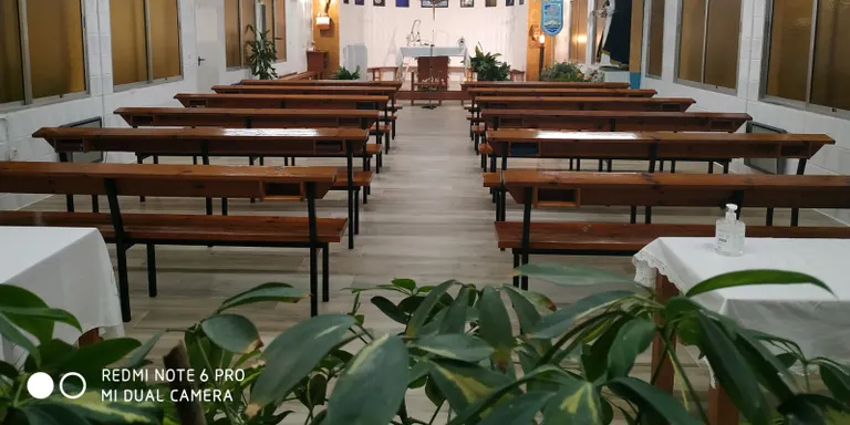 Es torna a celebrar missa a la capella del Barri de les Creus