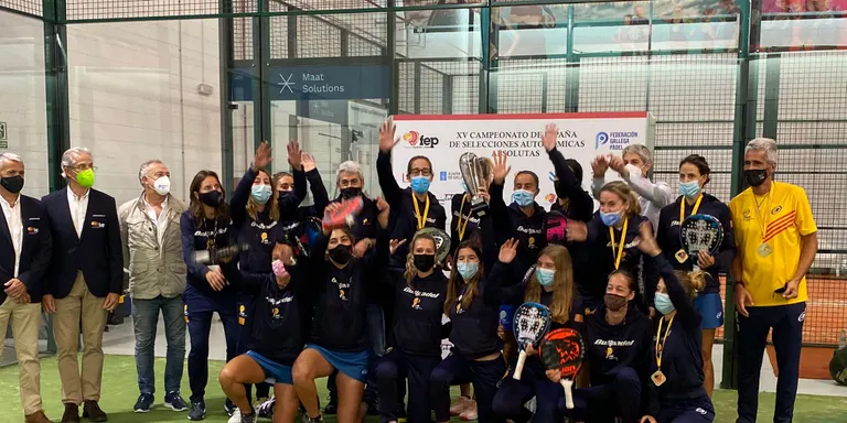 PÀDEL: Catalunya triomfa al Campionat d’Espanya de pàdel amb un or i un bronze