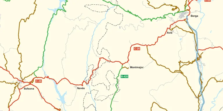 La Generalitat preveu invertir més de 25 milions d'euros per millorar la connexió viària entre el Solsonès i el Berguedà