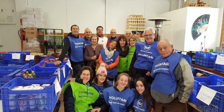 L’Alt Urgell recull 17.259 quilos d’aliments en el Gran Recapte 2017