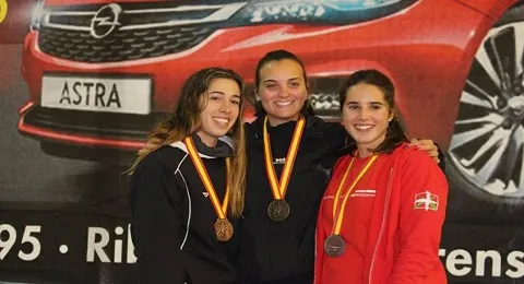 Aitzpea Gonzalez, segunda en el Campeonato España de Remoergómetro en la categoría sub 23 femenino