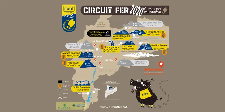 El Cadí Circuit Fer incorpora una nova cursa, la Vertical Urgellet