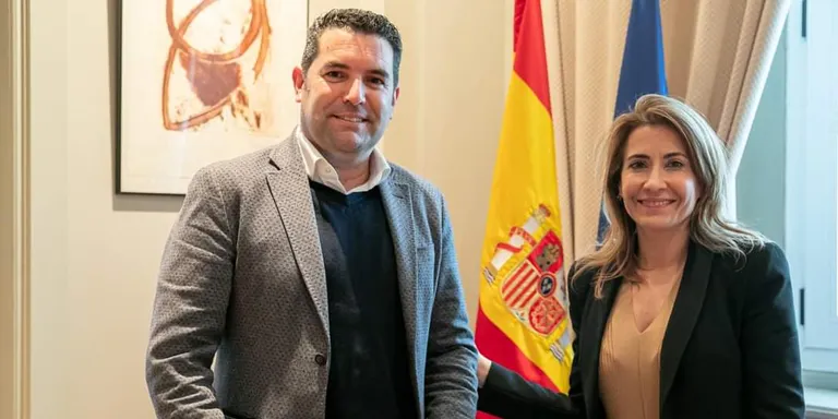 Xavier Amor, sobre la reunió amb la ministra Raquel Sánchez: «Parlem el mateix idioma a l'hora de plantejar problemàtiques que tenen els municipis»