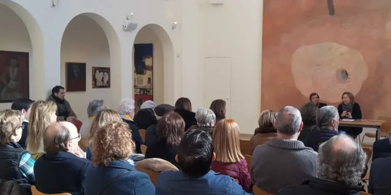 Presenten 'A l'ombra de Boccaccio. Catorze relats eròtics', amb la portada de Guinovart