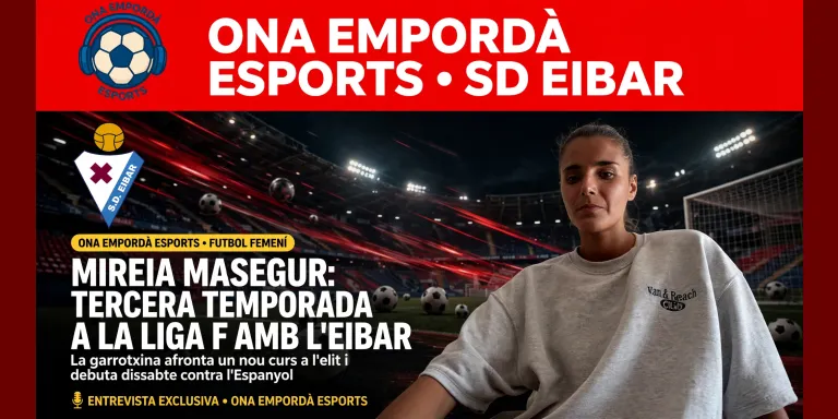 Mireia Masegur afronta la seva tercera temporada a la Liga F amb l'Eibar