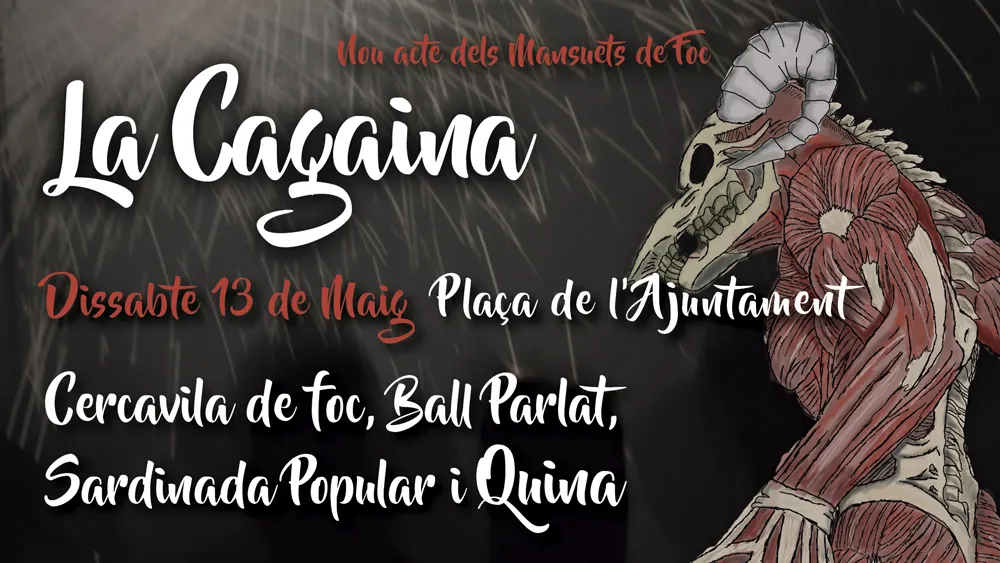 El 13 de maig els Mansuets de Foc de Vilassar de Mar estrenaran “La Cagaina”