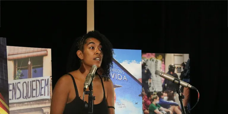 Basha Changuerra, candidata de la CUP a l'alcaldia de Barcelona