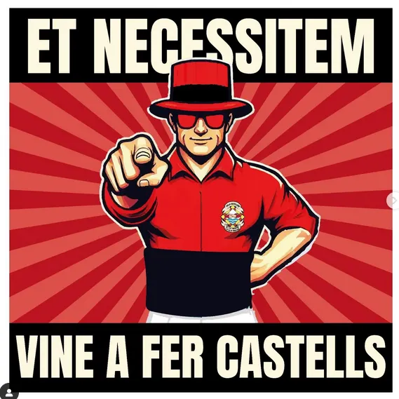 Els Castellers comencen els assajos al seu local de Pineda amb la campanya 'Et necessitem'