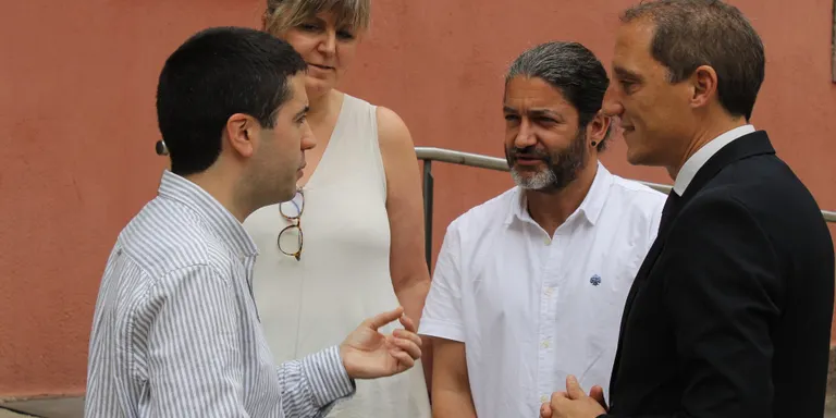 Reunió de treball del subdelegat del Govern a Lleida amb Joan Barrera, nou alcalde de la Seu d'Urgell